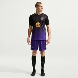 NIKE FC Barcelona Stadium Dri-FIT Auswärtsshorts Herren 504 - field purple/black/black XXL
