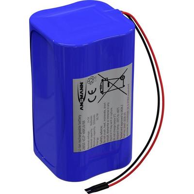 Ansmann 4S1P Akkupack 4x 18650 Kabel Li-Ion 14.4V 3500 mAh