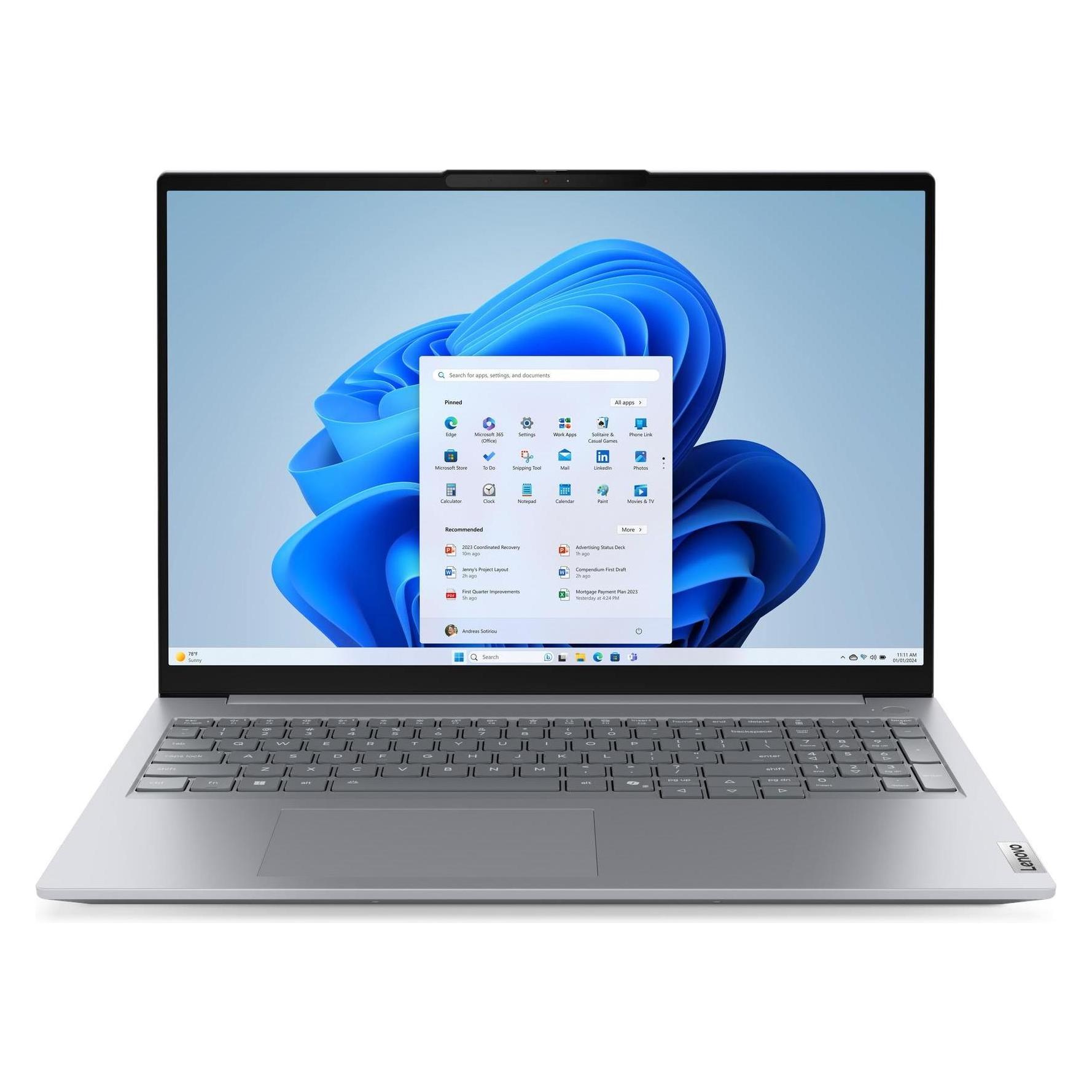 Lenovo ThinkBook 16 G9 IRL (16", 512 GB, 16 GB, Eng. Int.) (Lenovo)