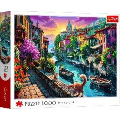 Puzzle 1000 – Italienischer Urlaub am See