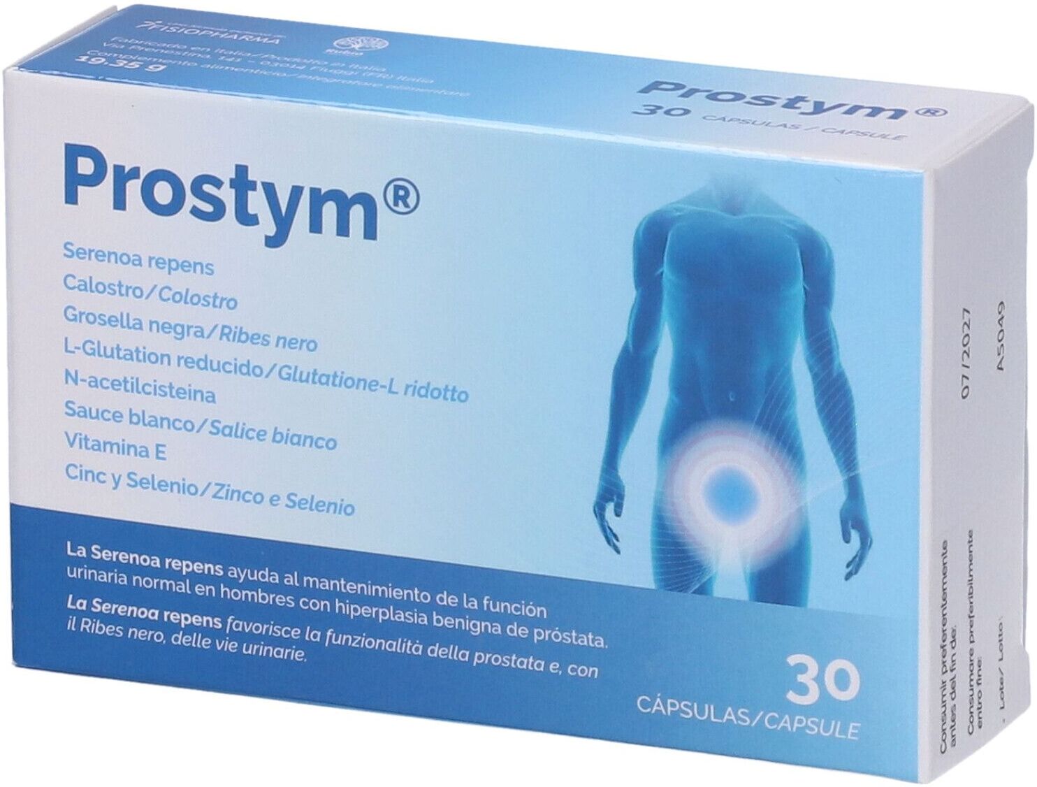RUBIO' NUTRACEUTICALS Srl PROSTYM, 30 capsule