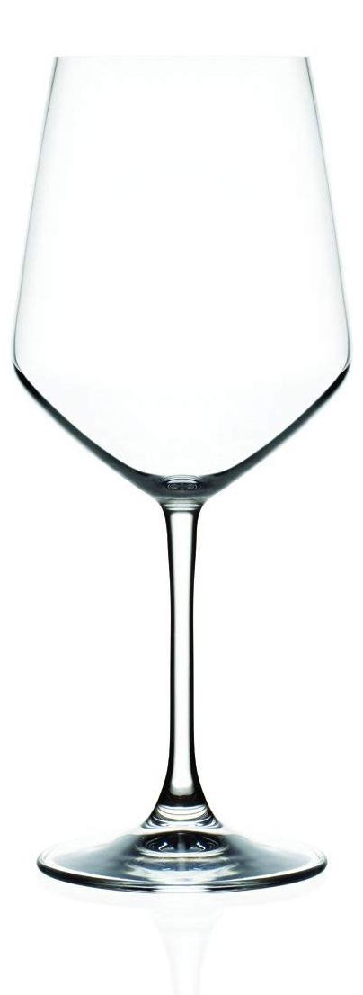 Set van 12 loodvrije kristallen wijnglazen, 55 cl