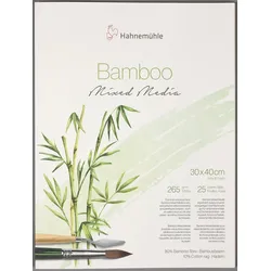 HAHNEMÜHLE Malblock Bamboo 30,0 x 40,0, 25 Blatt