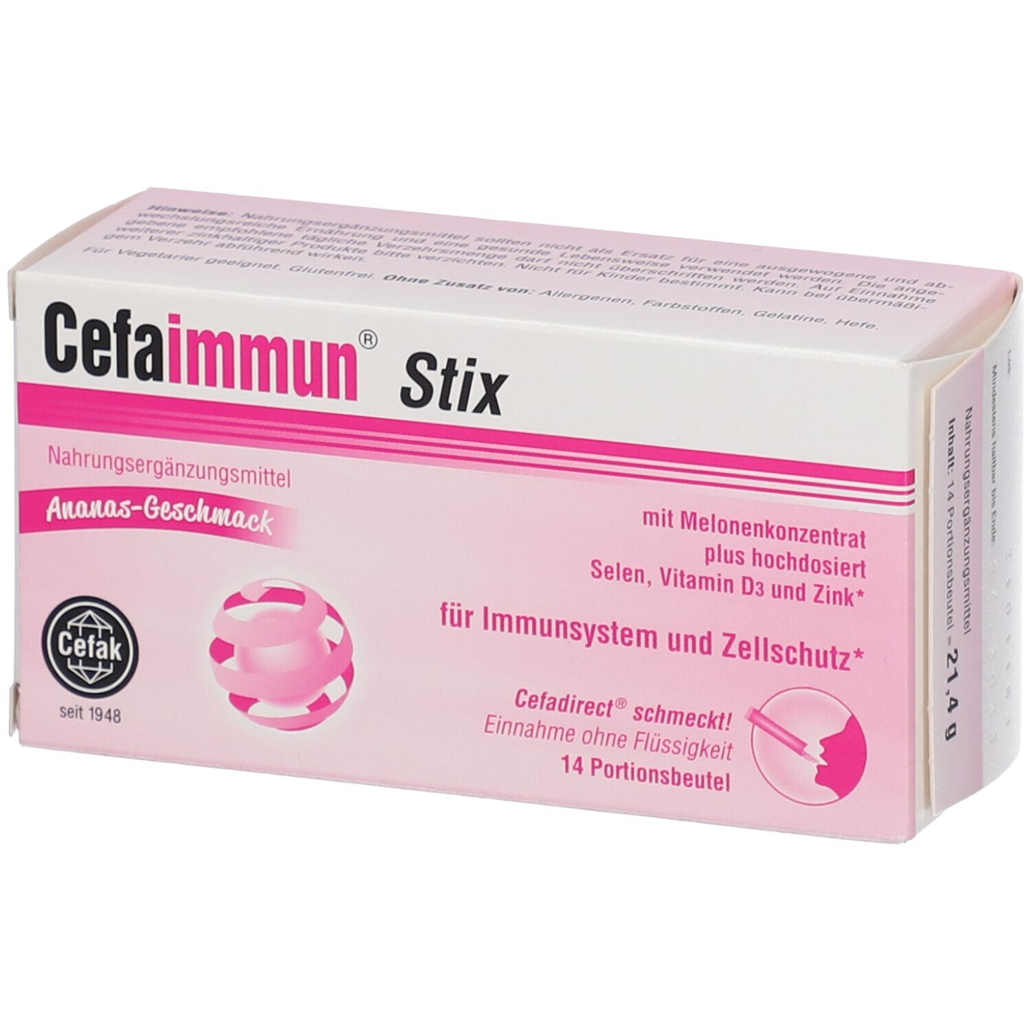 Cefaimmun Stix Granulat 14 St