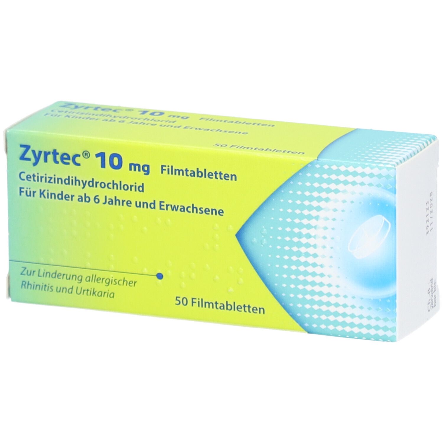 Zyrtec 10 mg Filmtabletten 50 St