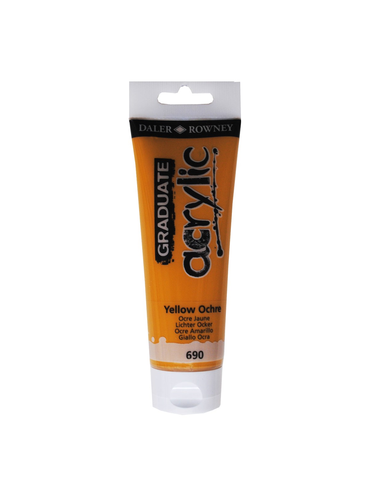 Daler-Rowney Graduate Acrylic 120 ml Yellow Ochre