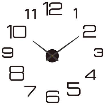 Uplift Treasures 3D Luminous DIY Wall Clock Frameless Design 1