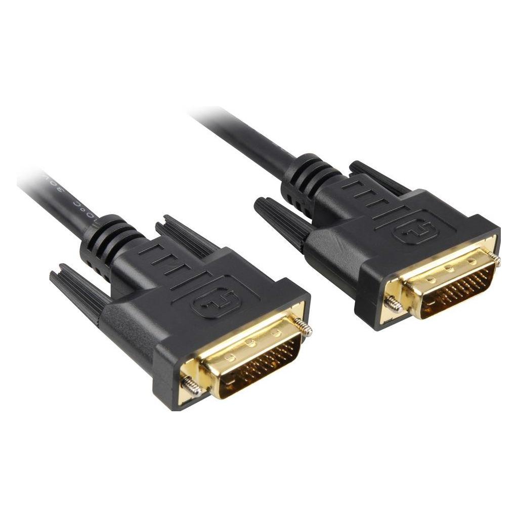 PremiumCord DVI-D (M)/DVI-D (M), DVI cable Black (2 m) (KPDVI2-2)