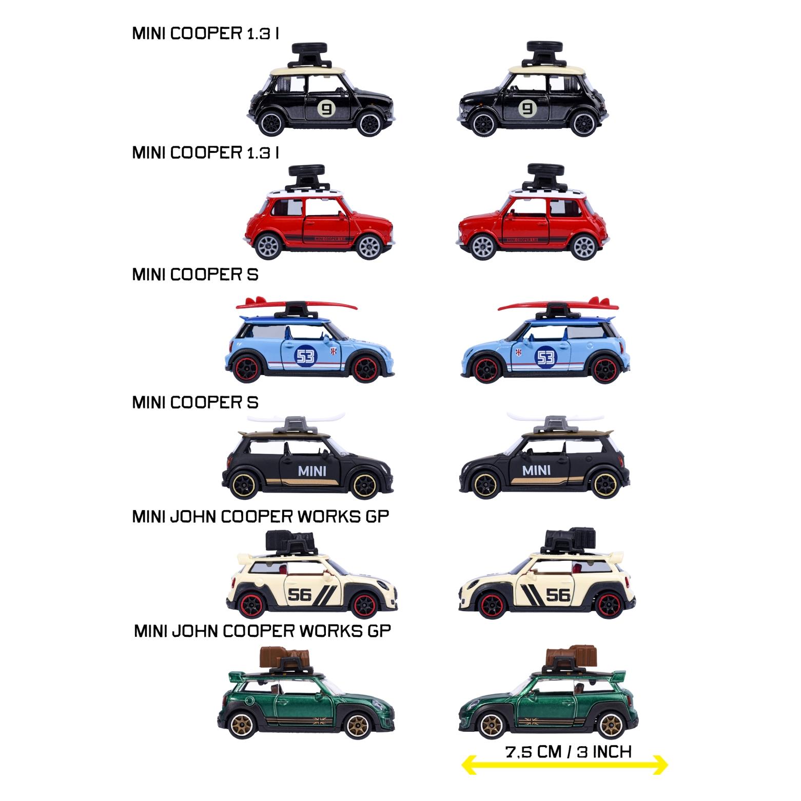 Majorette Mini Deluxe Cars, 6-sort. (8504101005)