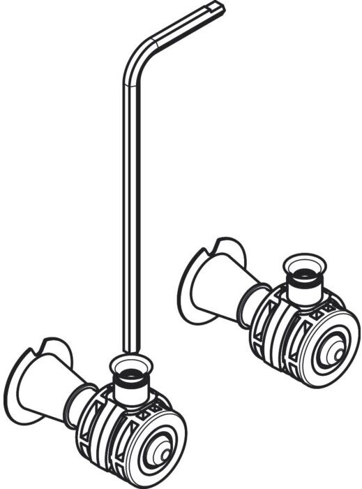 Hansgrohe Wandbefestigung EluPura WC 94783000