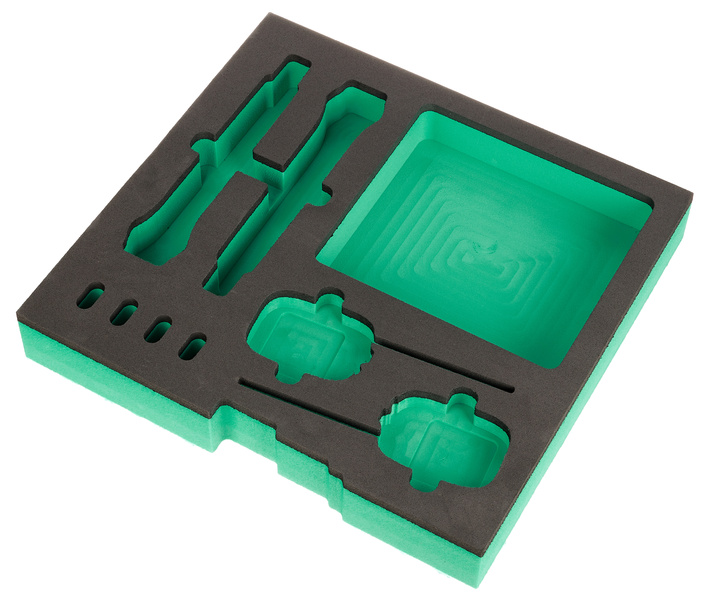 Thomann Inlay Case 2/2 Shure SLXD nero