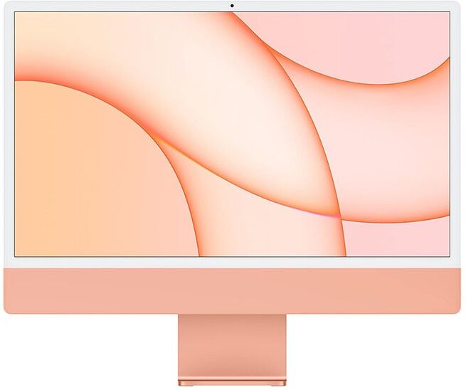 Apple iMac A2438 24", M1 8 cœurs, 16 Go de RAM, SSD 512 Go, 4,5K, Orange, A+