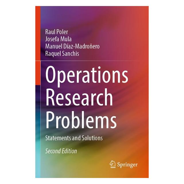 Umbreit Operations Research Problems (Englisch, Softcover, Daz-Madroero, Josefa, Manuel, Mula, Poler, Raul, Raul Poler) (71885300)
