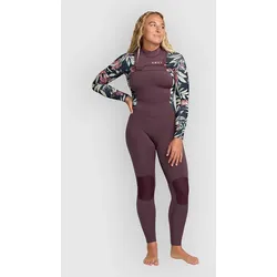 Roxy 4/3 Swell Natural Front Zip Neoprenanzug black multi Gr. S