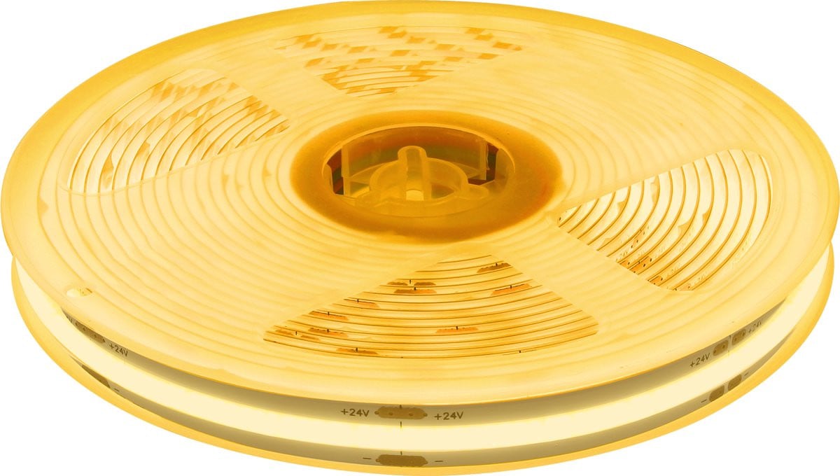 YPHIX LED strip 5m 24V 2700K IP20 2400 COB LEDS