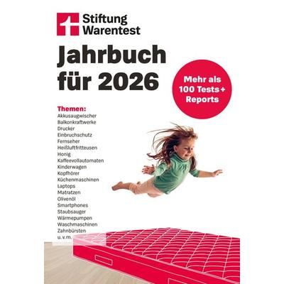 Stiftung Warentest Jahrbuch 2026, Gebundene Ausgabe von , Stiftung Warentest, 978-3-7471-0969-4