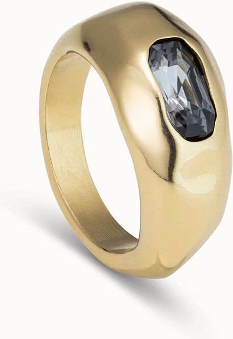 UNOde50 Anillo bañado en oro 18k Gris 15
