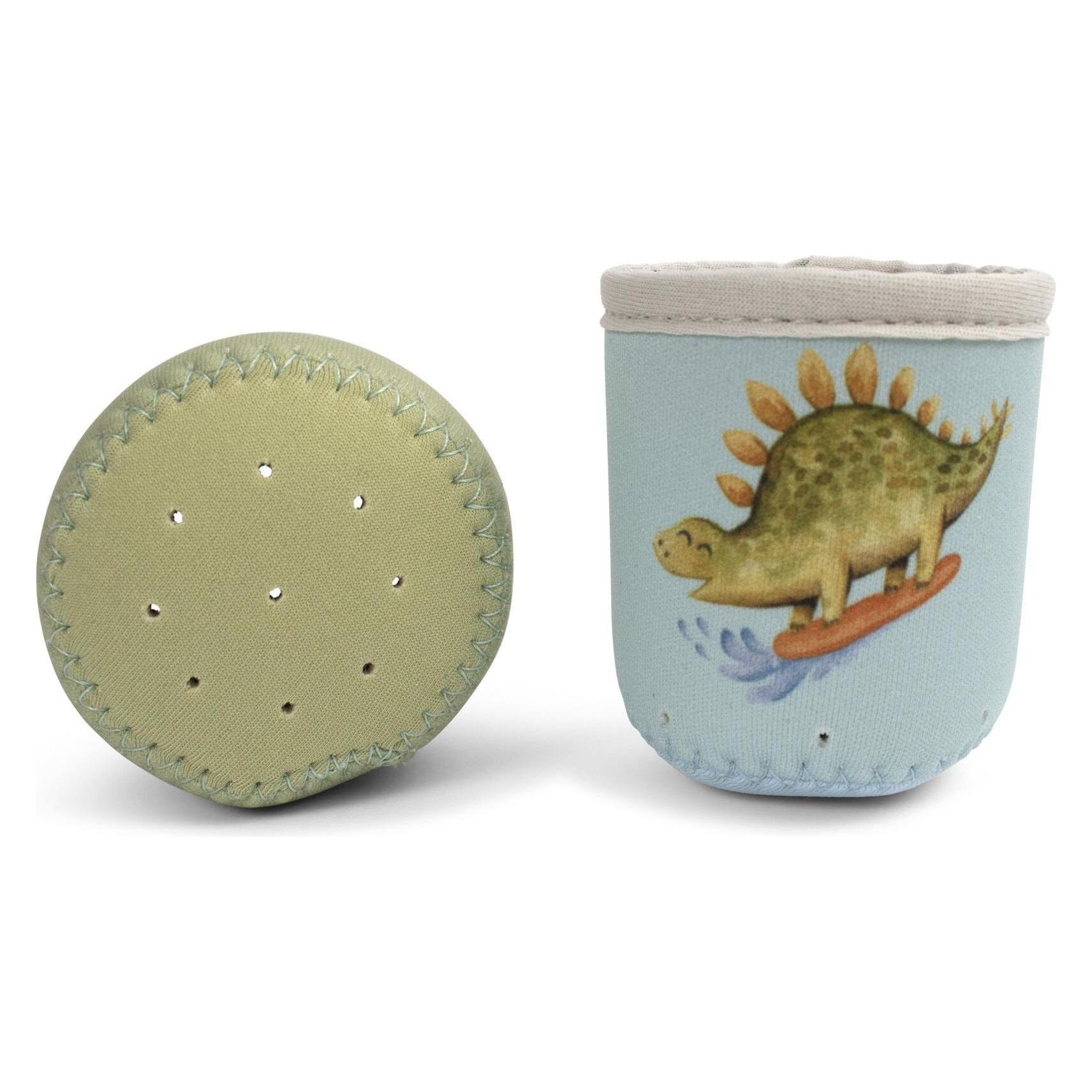 Filibabba Badespielzeug aus Neopren - Dino Aktivitätstassen (FI-03645)