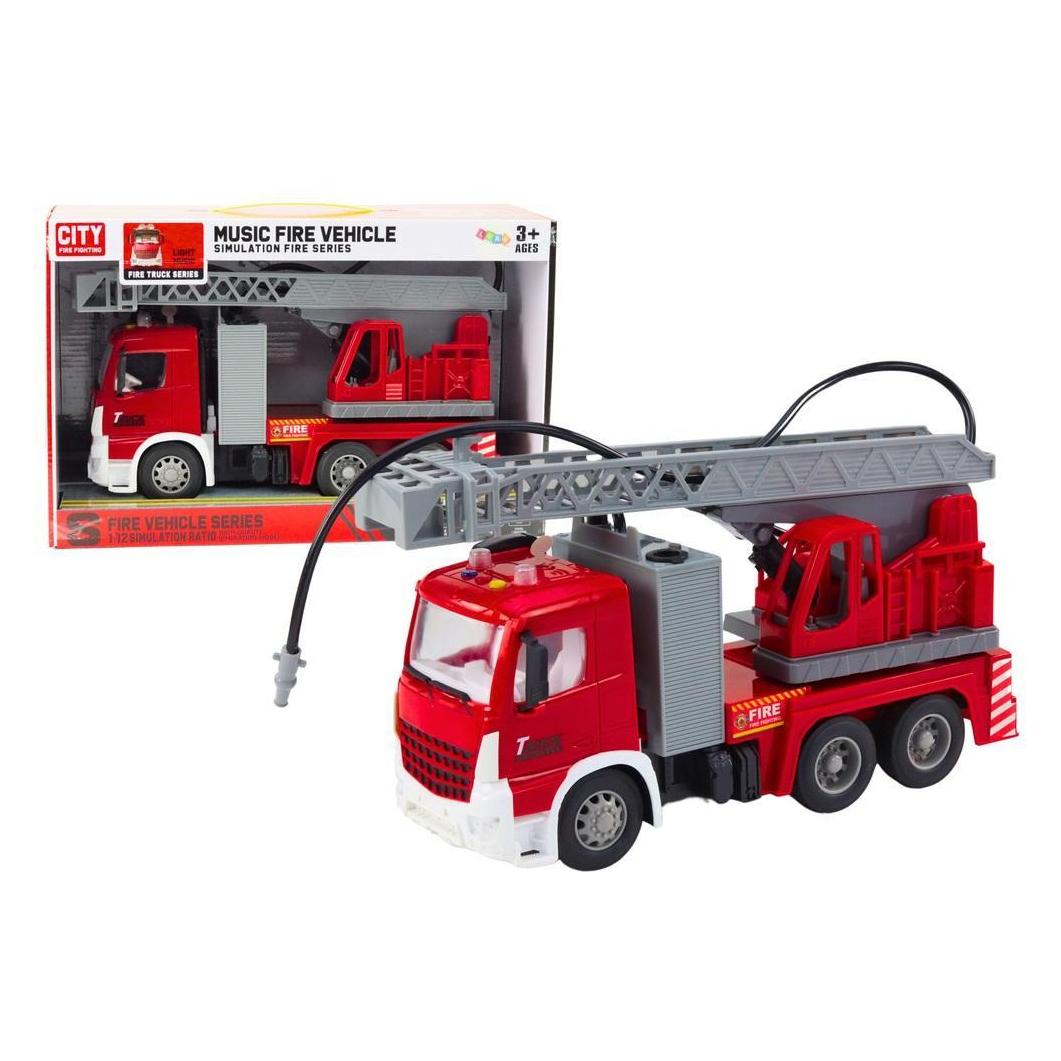 Lean Toys Feuerwehr-Reibantrieb mit Boom-Welt (52404367)