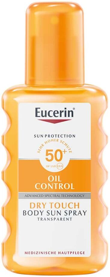 Eucerin Sun Oil Control Body Transp.Spray LSF 50+ 200ml