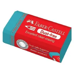 Faber Castell Radierer Dust-free 63x22x11 mm pastell