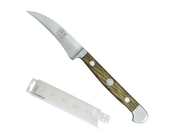 Güde Alpha Fasseiche Schälmesser 6 cm inkl. PRYMO.de® Klingenschutz