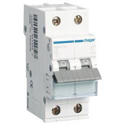 Hager MBN516 MBN516 Leitungsschutzschalter 2polig 16 A 230 V
