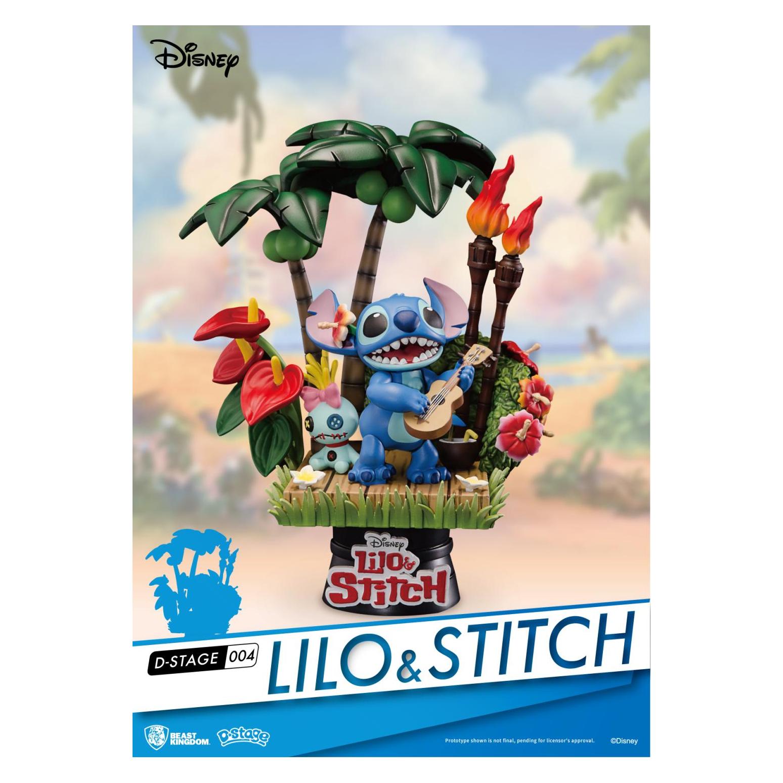 Beast Kingdom Disney D-Stage PVC Diorama Stitch 14 cm (FIDI0037)