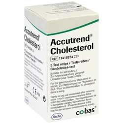 Accutrend Cholesterol Teststreifen 5 St