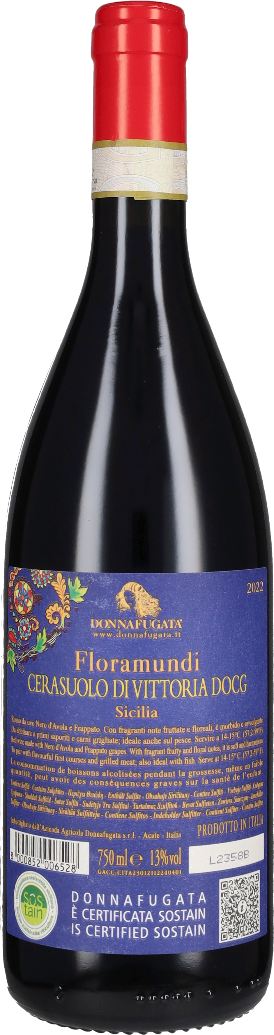 Cerasuolo di Vittoria 'Floramundi' Donnafugata 2023