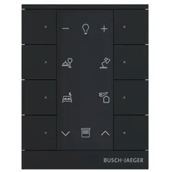 Busch-Jaeger Raumtemperaturregler UP free@home sw mt