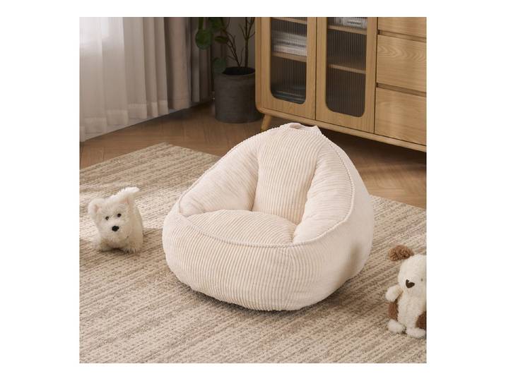 Luckice Sitzsack Sitzsack, weicher Plüsch-Sitzsack, bequemer Sitzsack (Set)