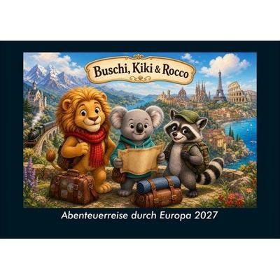 Abenteuerreise durch Europa 2027 Fotokalender DIN A4