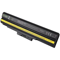 Patona Premium Akku f. Sony BPS13 without CD black Vaio VGN-CS11S/P VGN-CS11S/Q VGP- (6 Zellen, 5200 mAh), Notebook Akku, Gelb, Schwarz