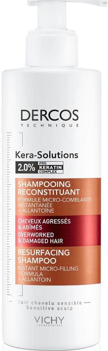 Vichy Dercos Technique Kera-Solutions Champú Reconstituyente 250 ml