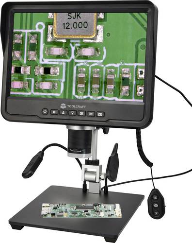 TOOLCRAFT TO-11241450 Digital-Mikroskop 280 x Auflicht, Durchlicht