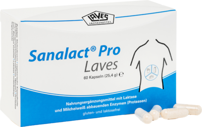 Laves-Arzneimittel GmbH SANALACT Pro Laves Kapseln 25,4 g 10793071