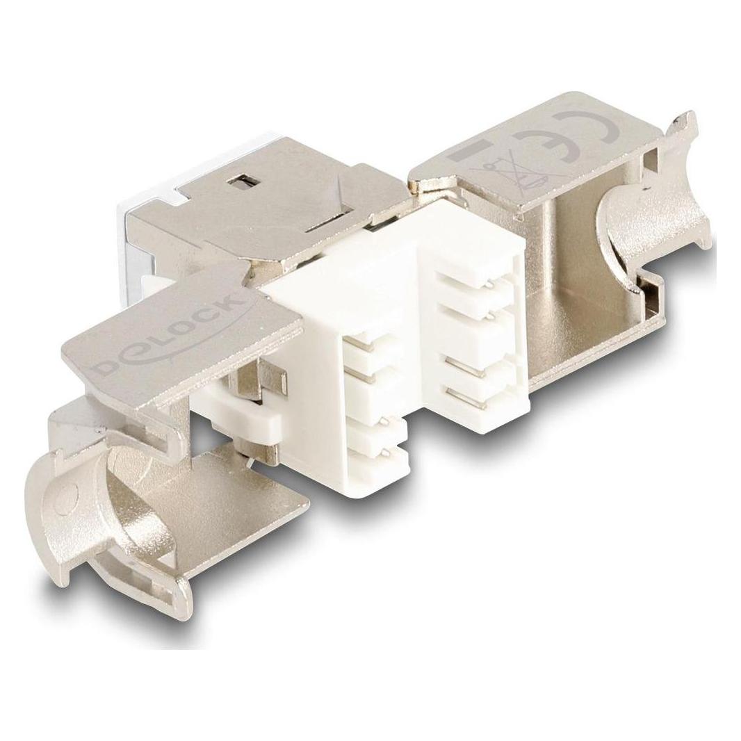 Delock Keystone Modul RJ45 Buchse zu LSA Cat.6A werkzeugfrei (Keystone Modul) (88119)