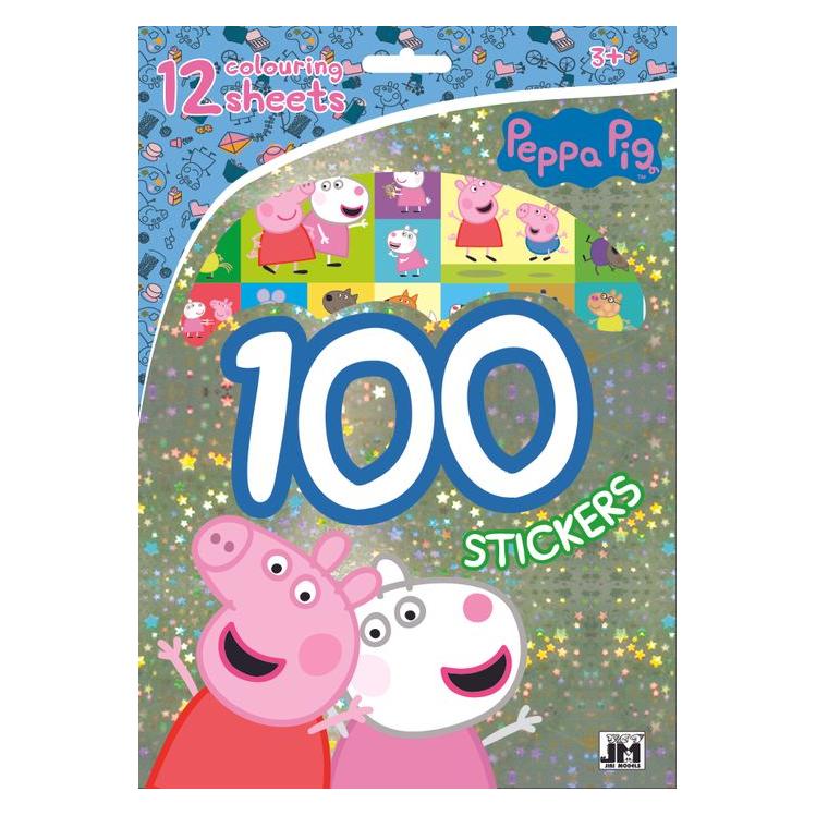 Jiri Models JIRI PEPPA PIG 100 Aufkleber (100 Sticker) (77413234)