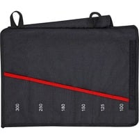Kult Rolltasche für Zangenschlüssel 00 19 55 S4 LE, leer schwarz/rot, 6 Fächer