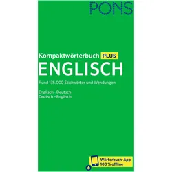 Kompaktwörterbuch Englisch, mit Buch, mit Online-Zugang, Schulbücher