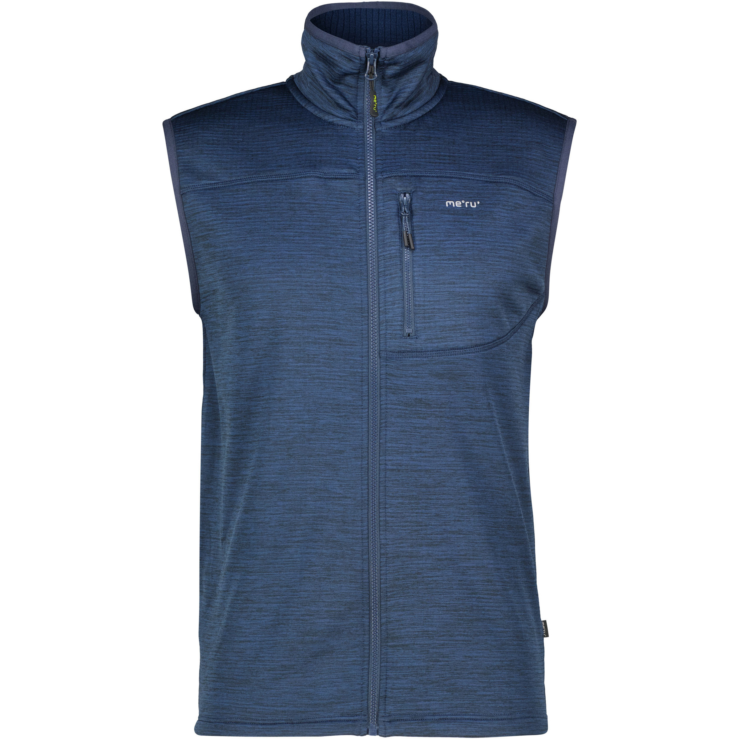 Bergzeit Basics Meru Caen Fleece Weste Herren Fleecewesten blau Größe S Trekking