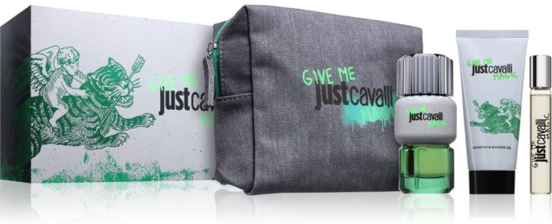 Roberto Cavalli Just Cavalli Give Me Magic For Him coffret cadeau pour homme