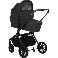 Lionelo Kombikinderwagen MIKA PLUS 3in1, schwarz
