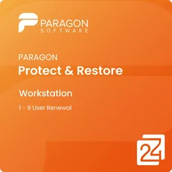 Paragon Protect & Restore Workstation 1 - 9 User Renewal