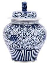 Legend of ASIA Curly Vine Ancestor Ginger Decorative Jar