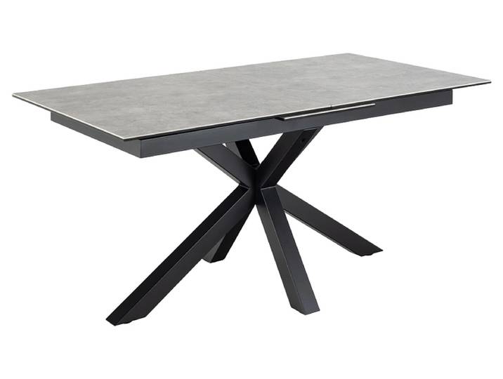 Tisch ausziehbar HEAVEN 168-210x90x76cm grau