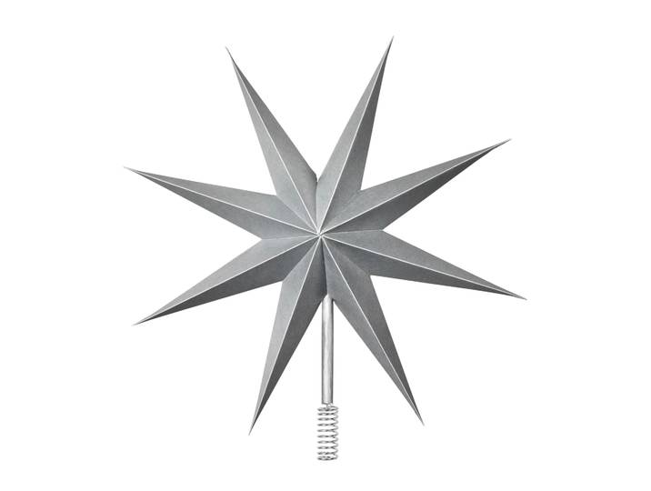 Broste Copenhagen Étoile de sapin Ø30 cm Argenté
