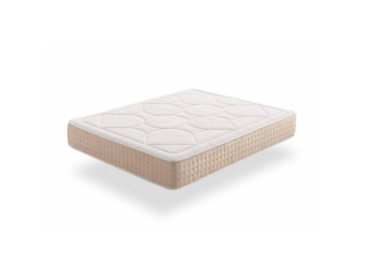 Moonia Matratze Memory Royal Multizone 25 cm, 150x190 cm - Härtegrad H2/H3, Beige, Rechteckig, 150x190 cm, Schlafzimmer, Matratzen, Viscomatratzen