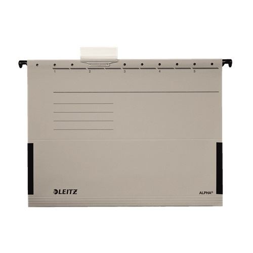 LEITZ 5 Hängetaschen ALPHA 1986 grau